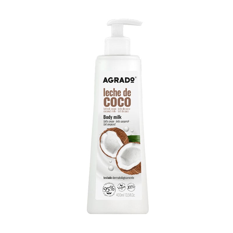 Молочко для тіла Agrado Body Milk Coconut, 400 мл